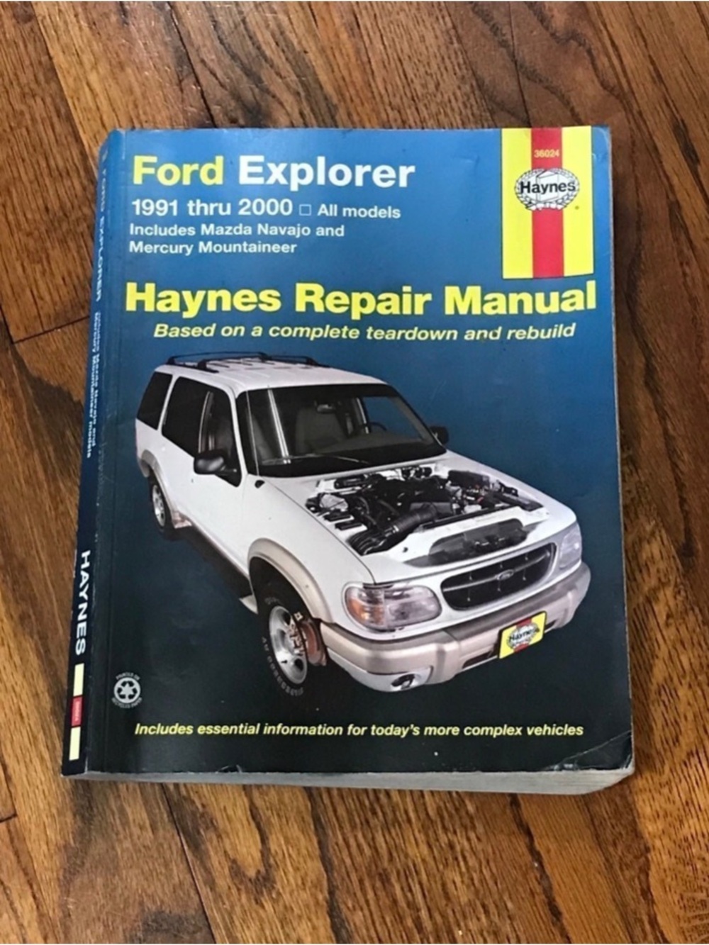 Ford Explorer Vintage Haynes Automotive Repair Manual #36024 Vehicle Maint Book
